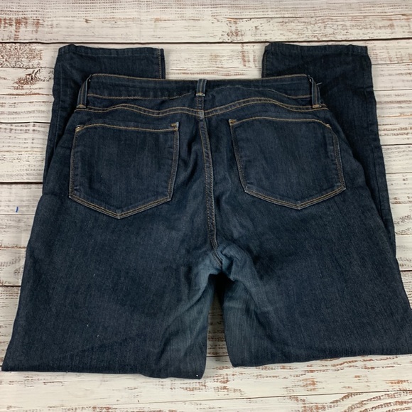 NYDJ Denim - NYDJ “BOYFRIEND” Straight leg blue jeans size 8